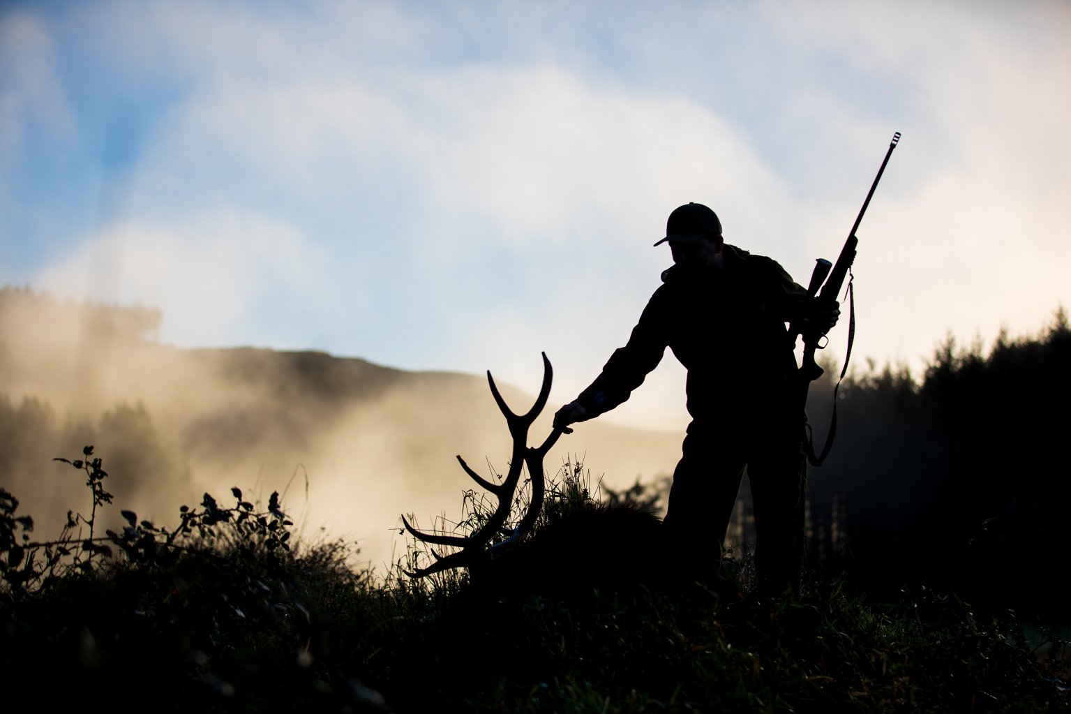elk hunting the west