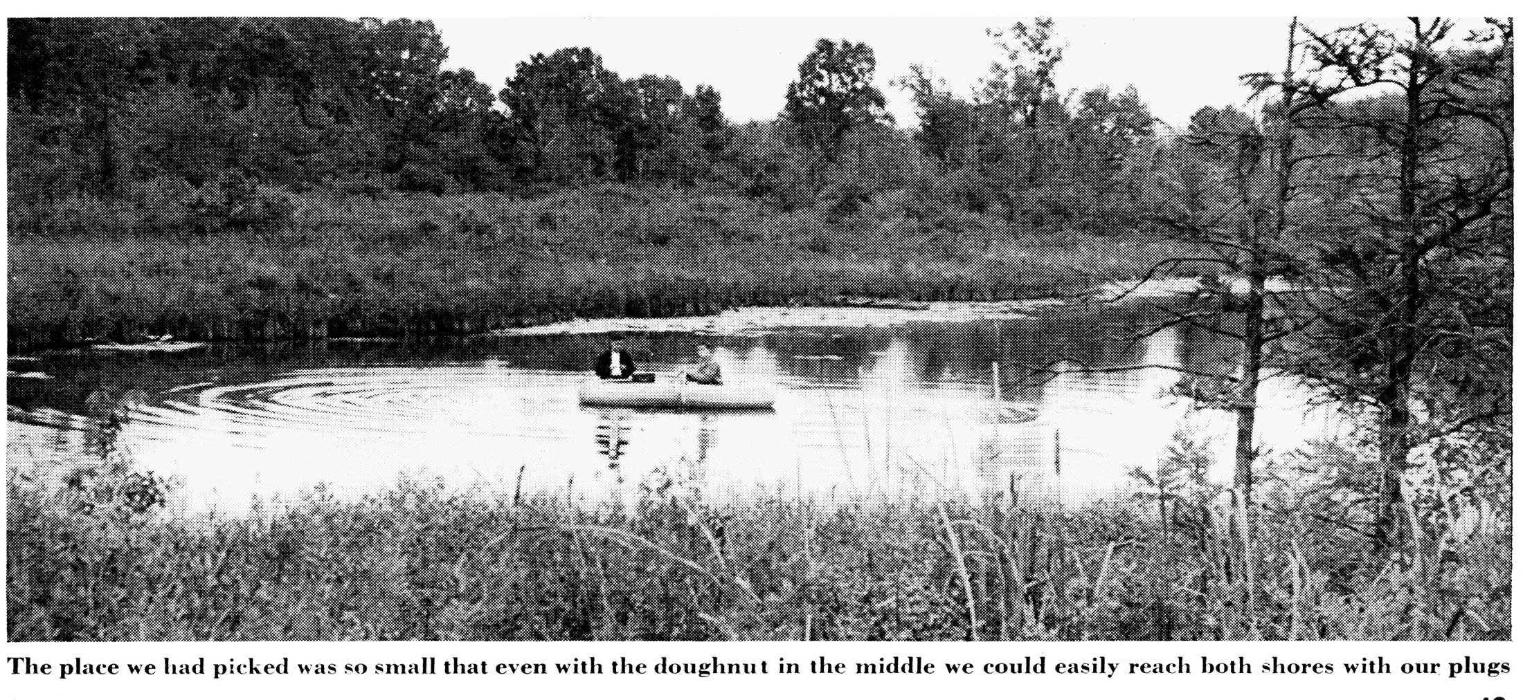 small lake fishing