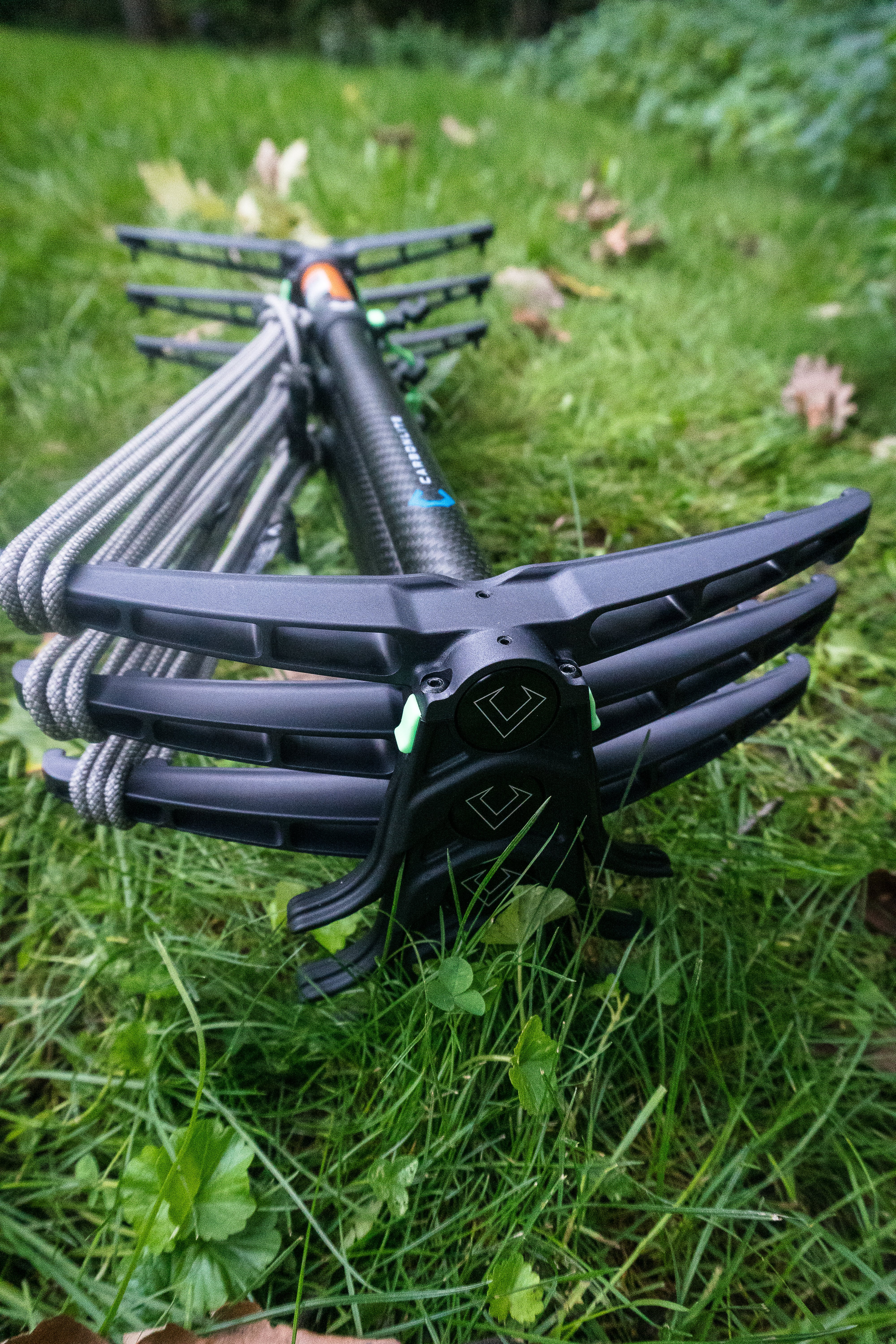 The Carbonlite sticks stacked