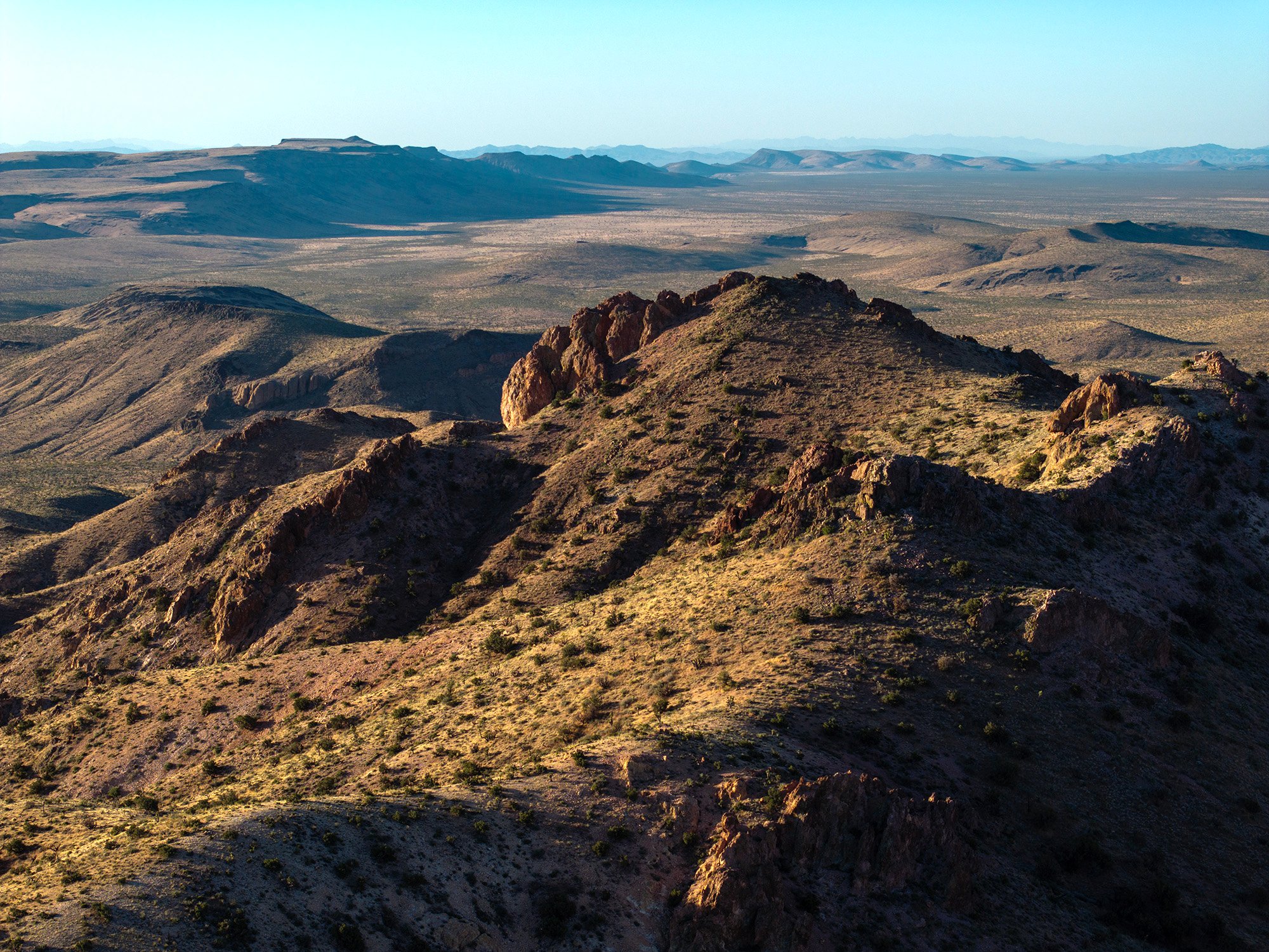 Castle Mountains National Monument in California.