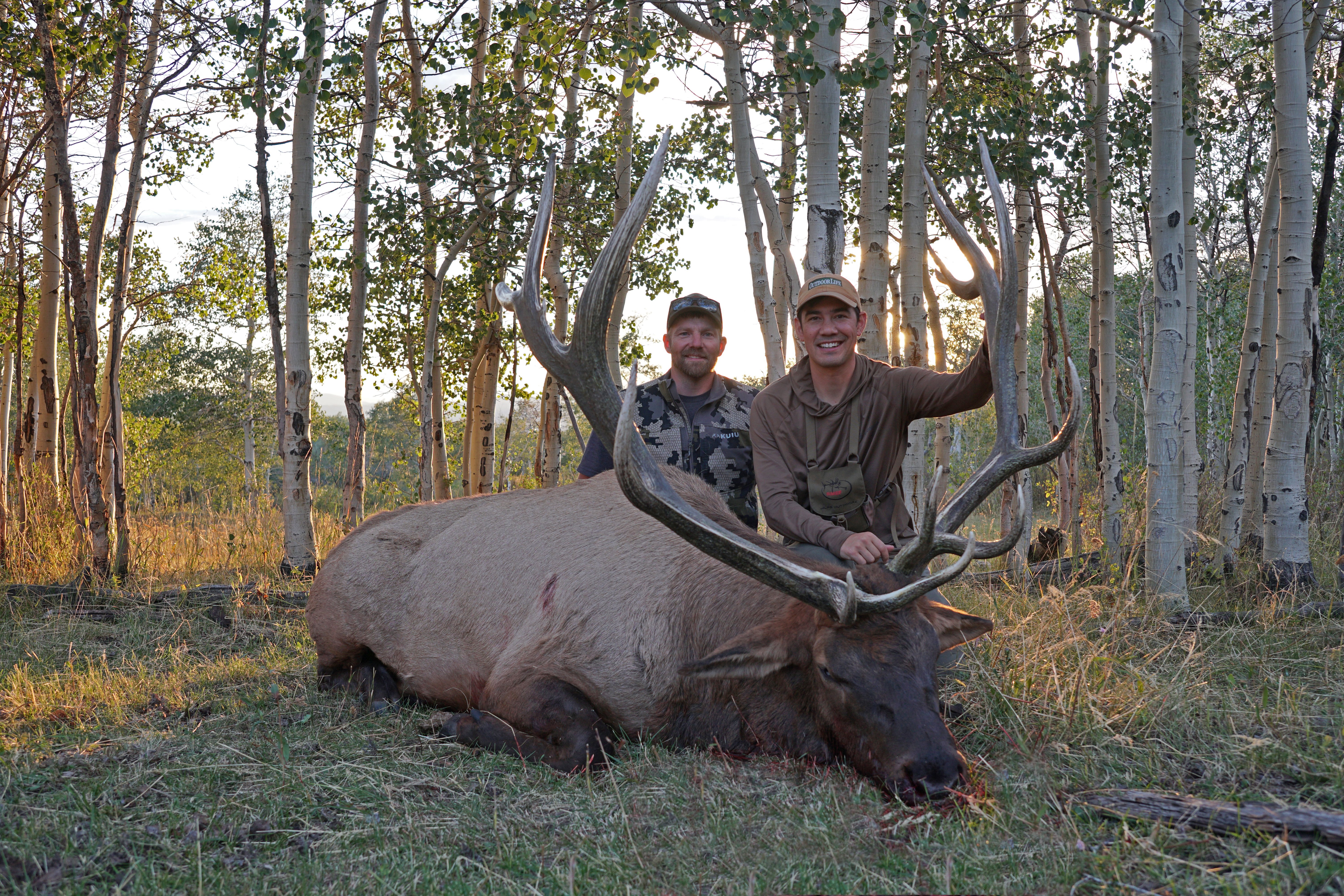 elk hunting with the plus peak