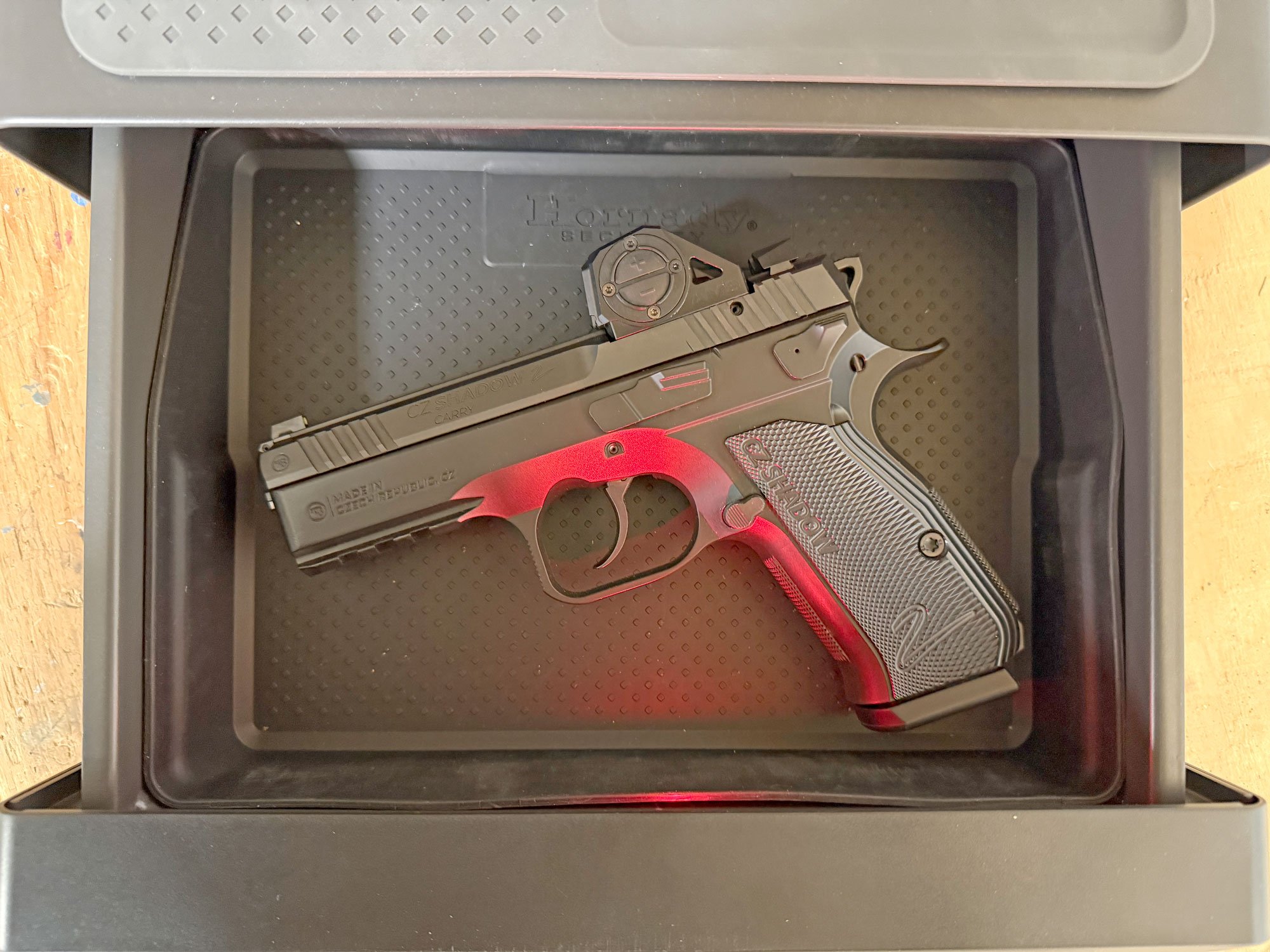 Storage of the Hornady Vexis Night Guard