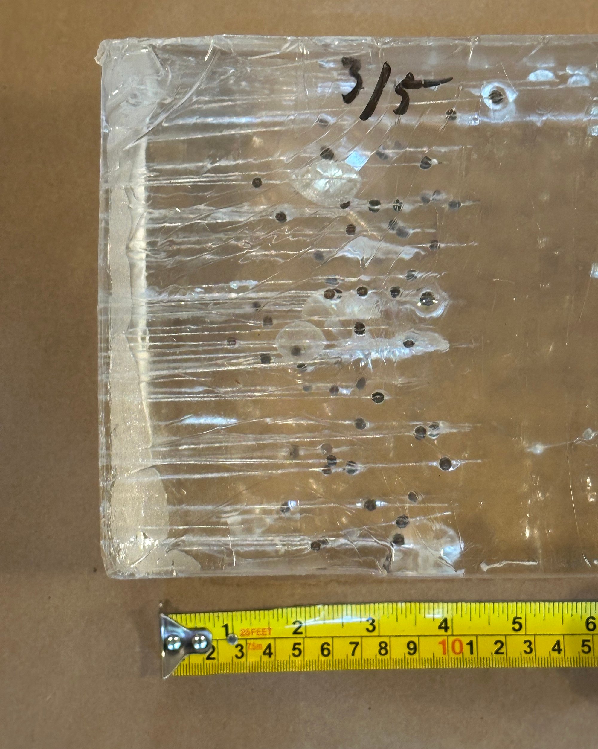 ballistic gel test