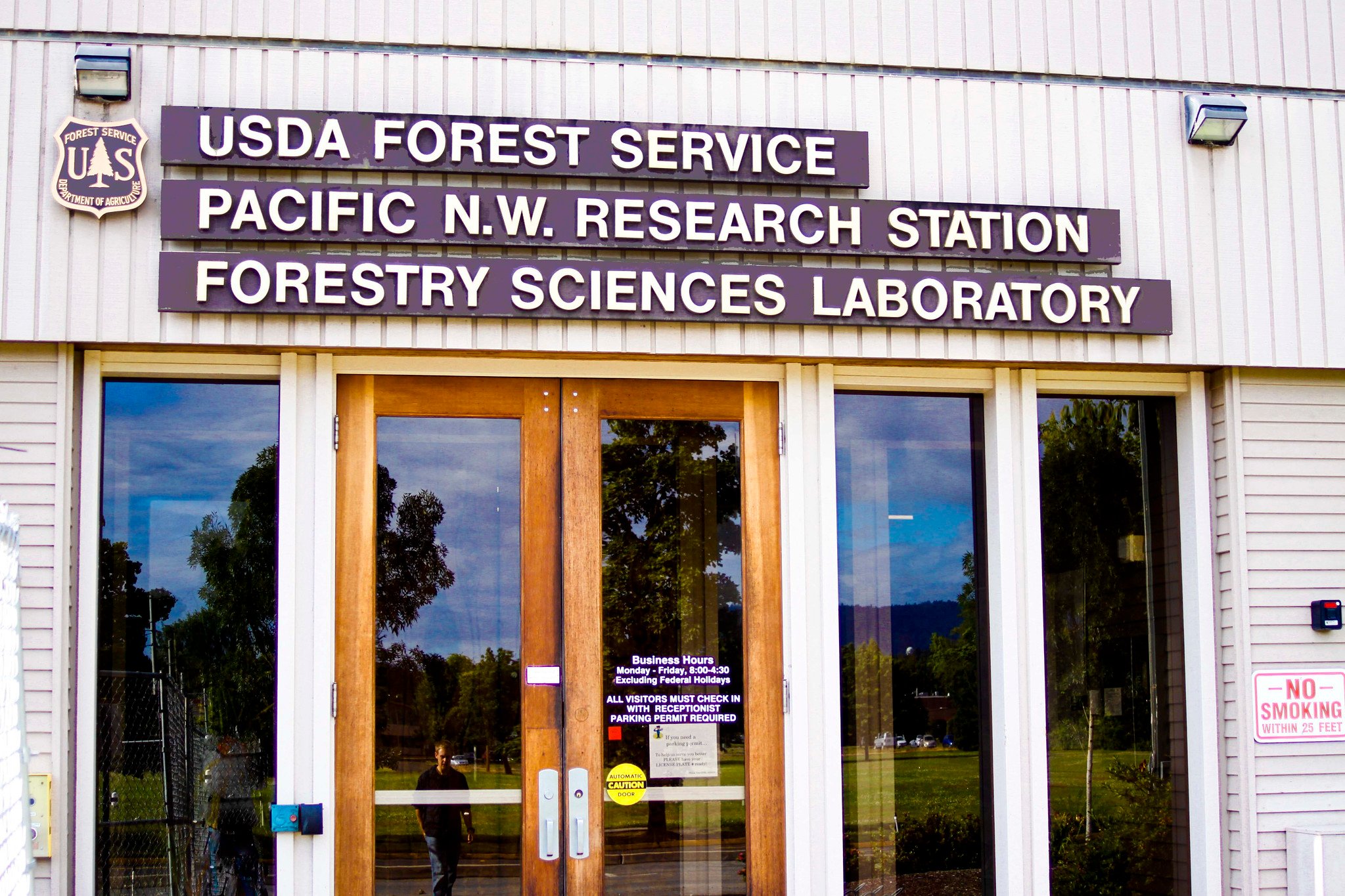 The USFS laboratory in the Pacific Northwest.