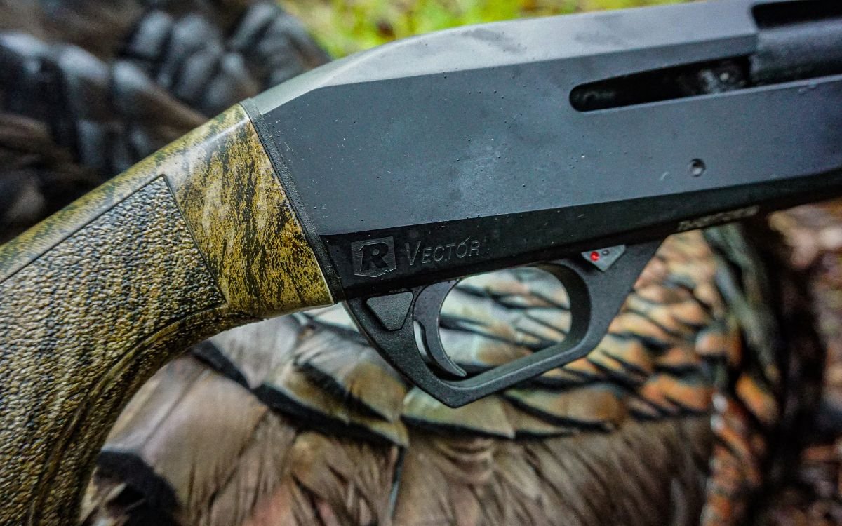 A close up look at the trigger on the Vector 12