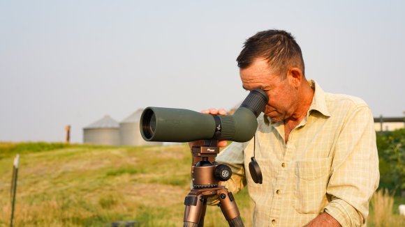 The author tests one of the best spotting scopes.