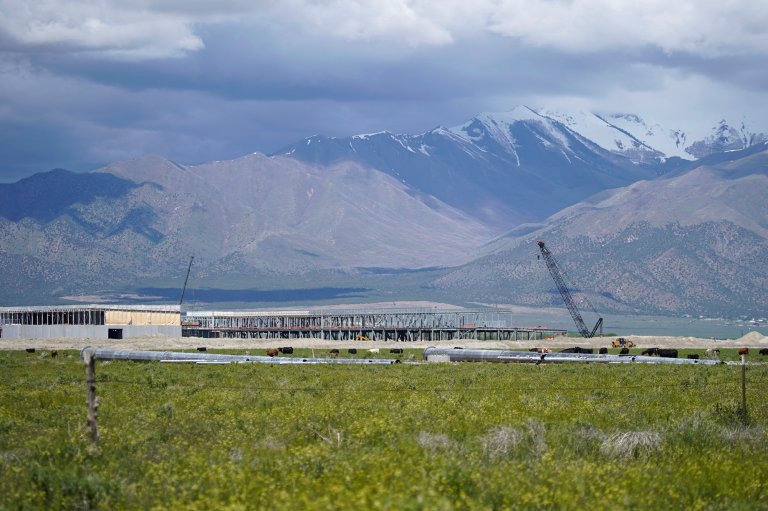 A data center in Utah.