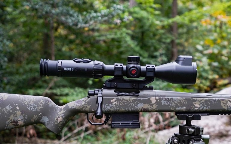 The ATN Thor 6 in the field.