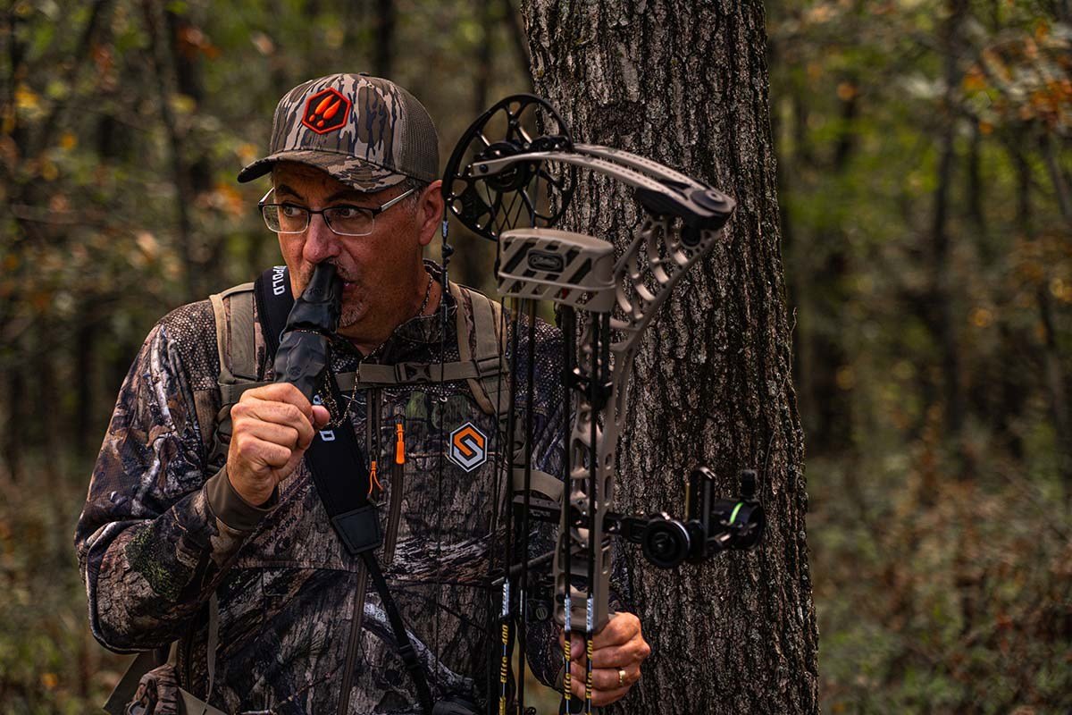 Mark Drury using one of the best deer calls
