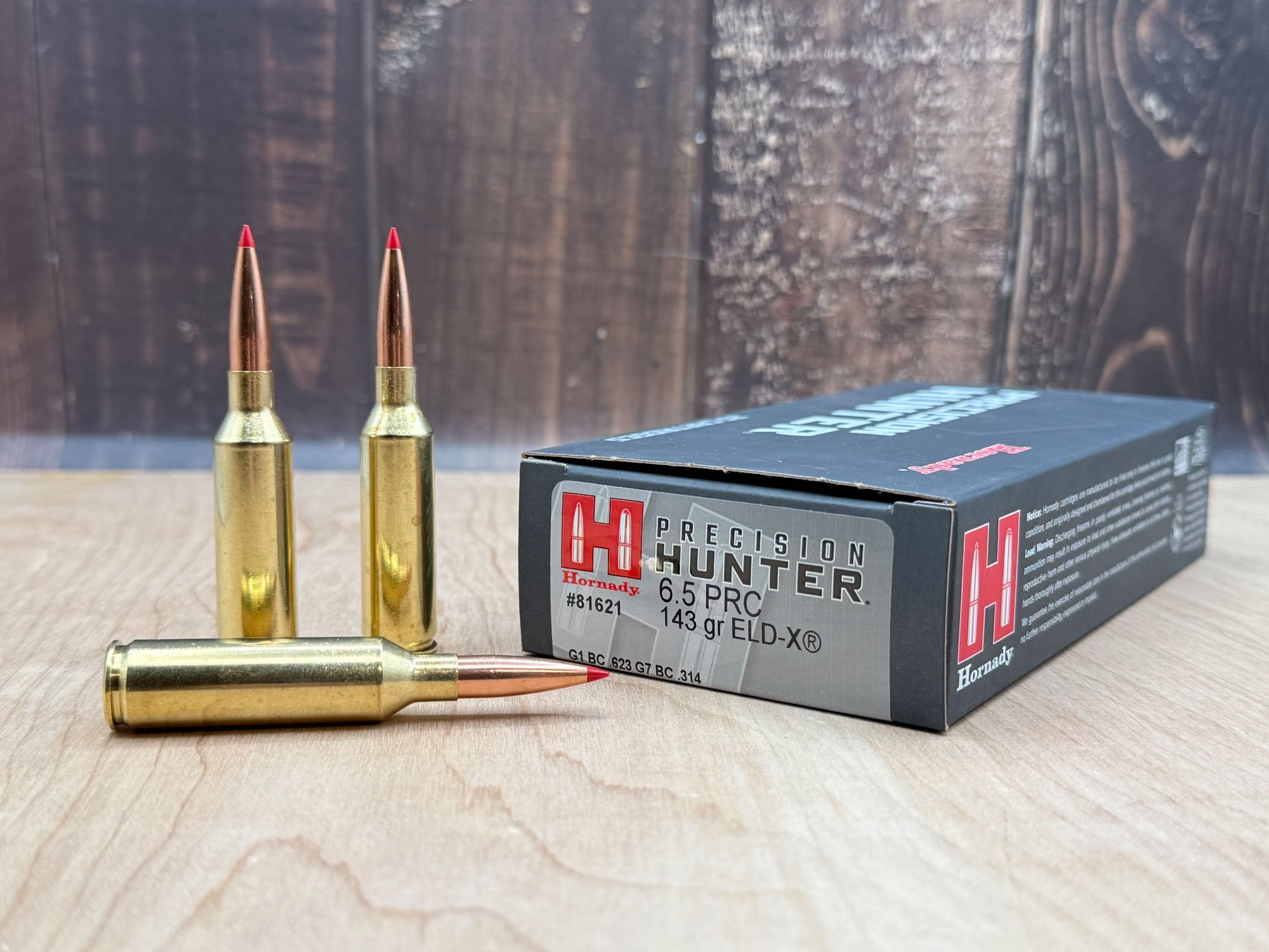 6.5 PRC ammo