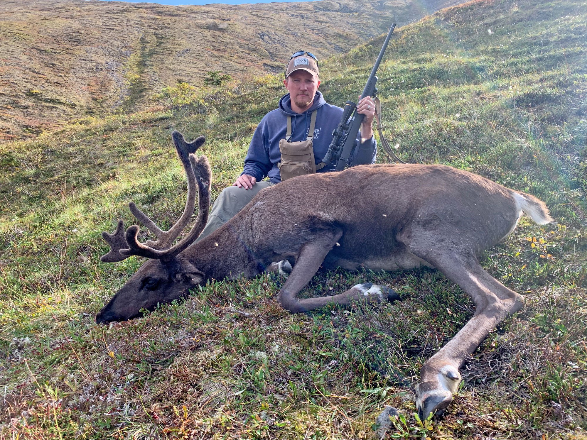 freel with caribou