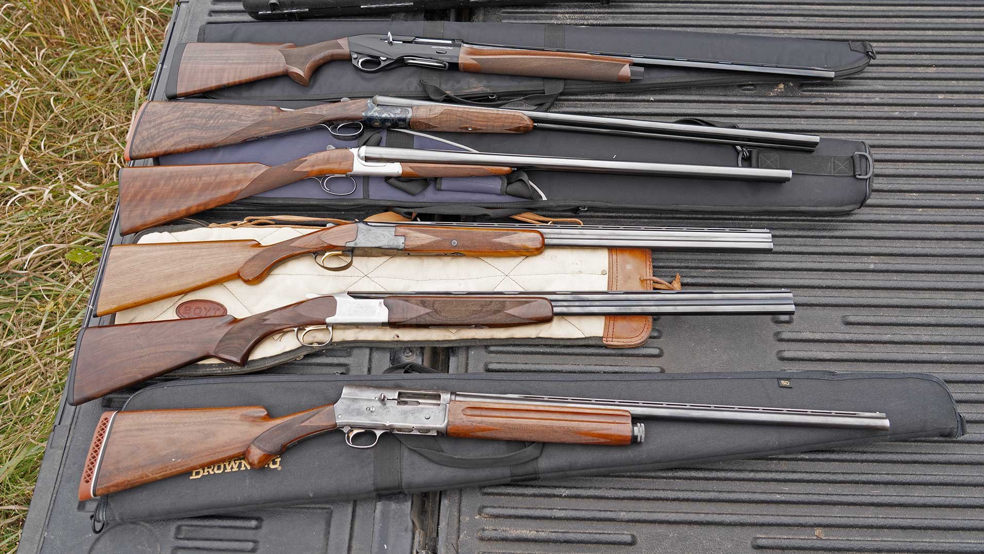 roster of upland bird guns