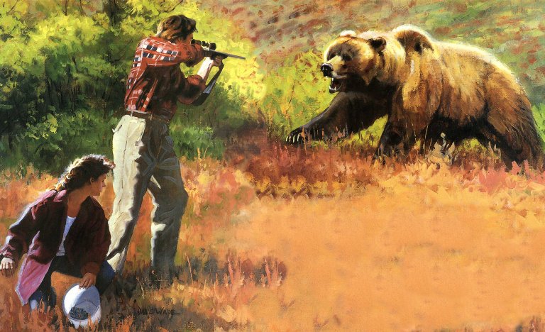 grizzly charge